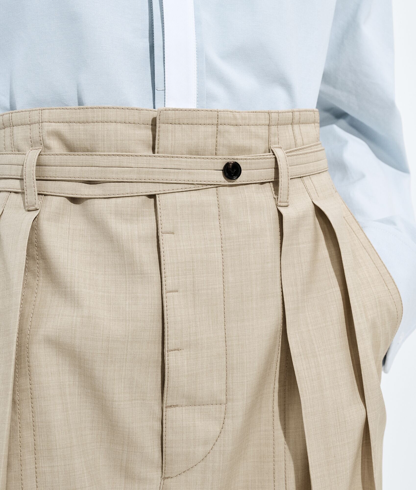 Wool and Cotton Pants