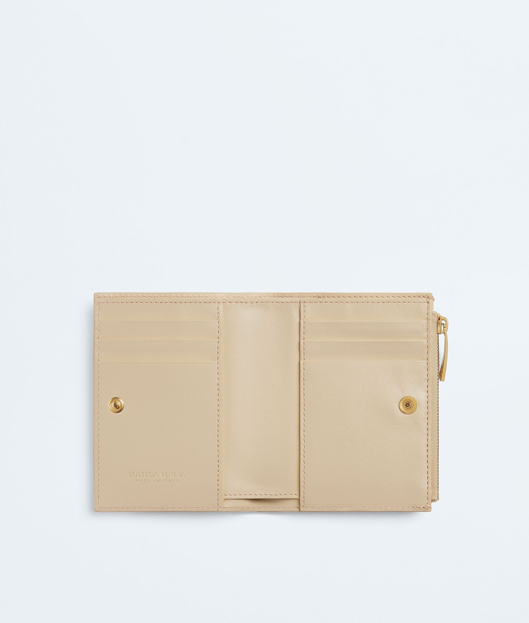 Intrecciato Small Bi-Fold Wallet
