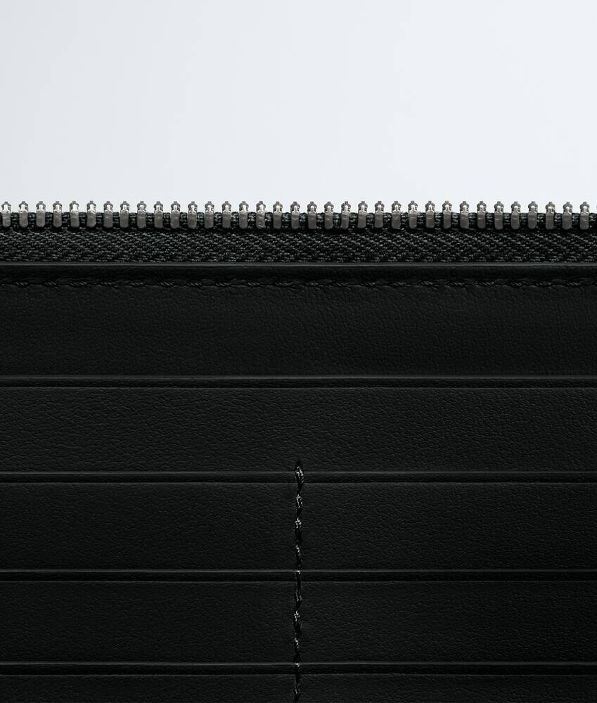 Intrecciato Zip Around Wallet