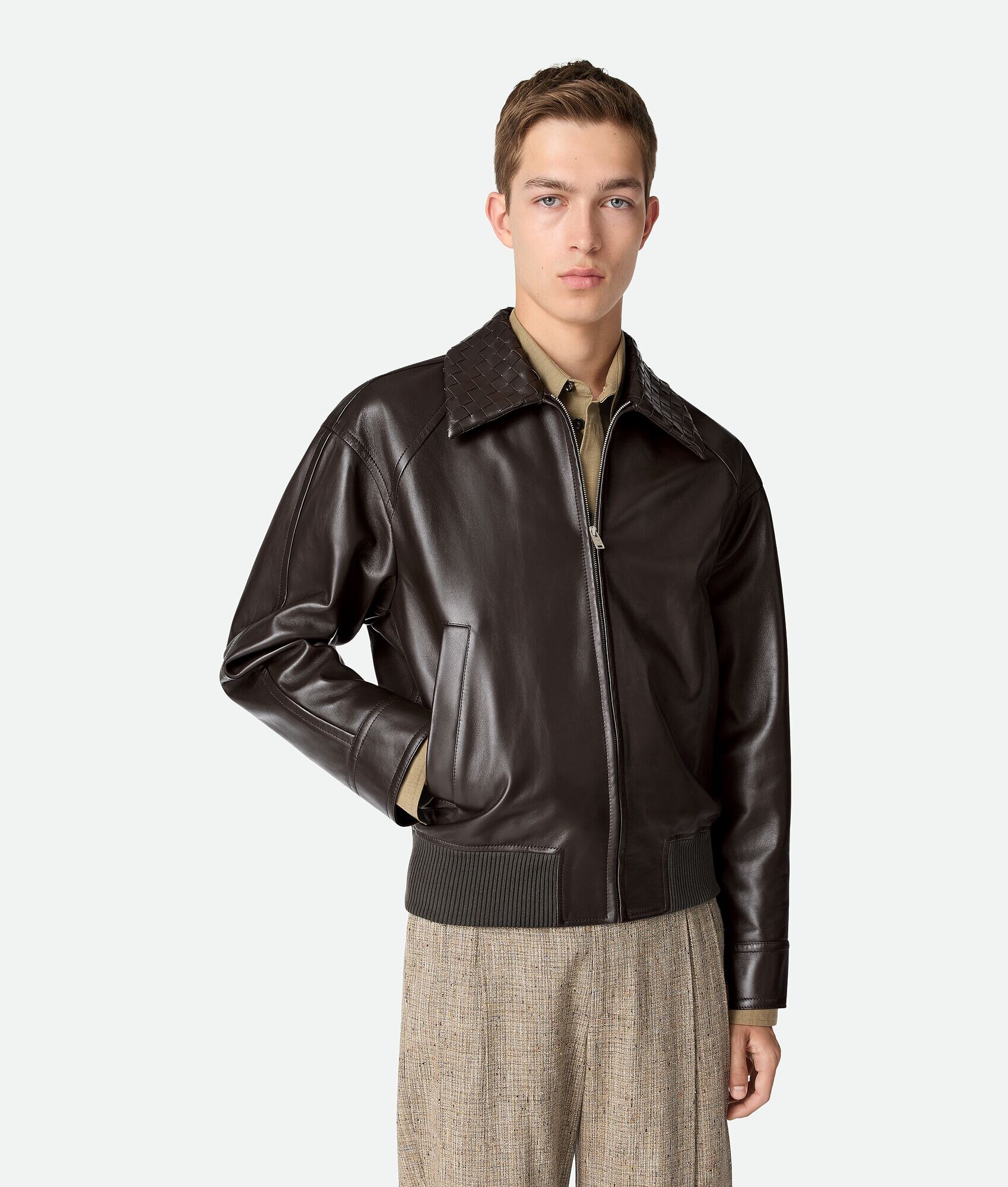 Leather Blouson