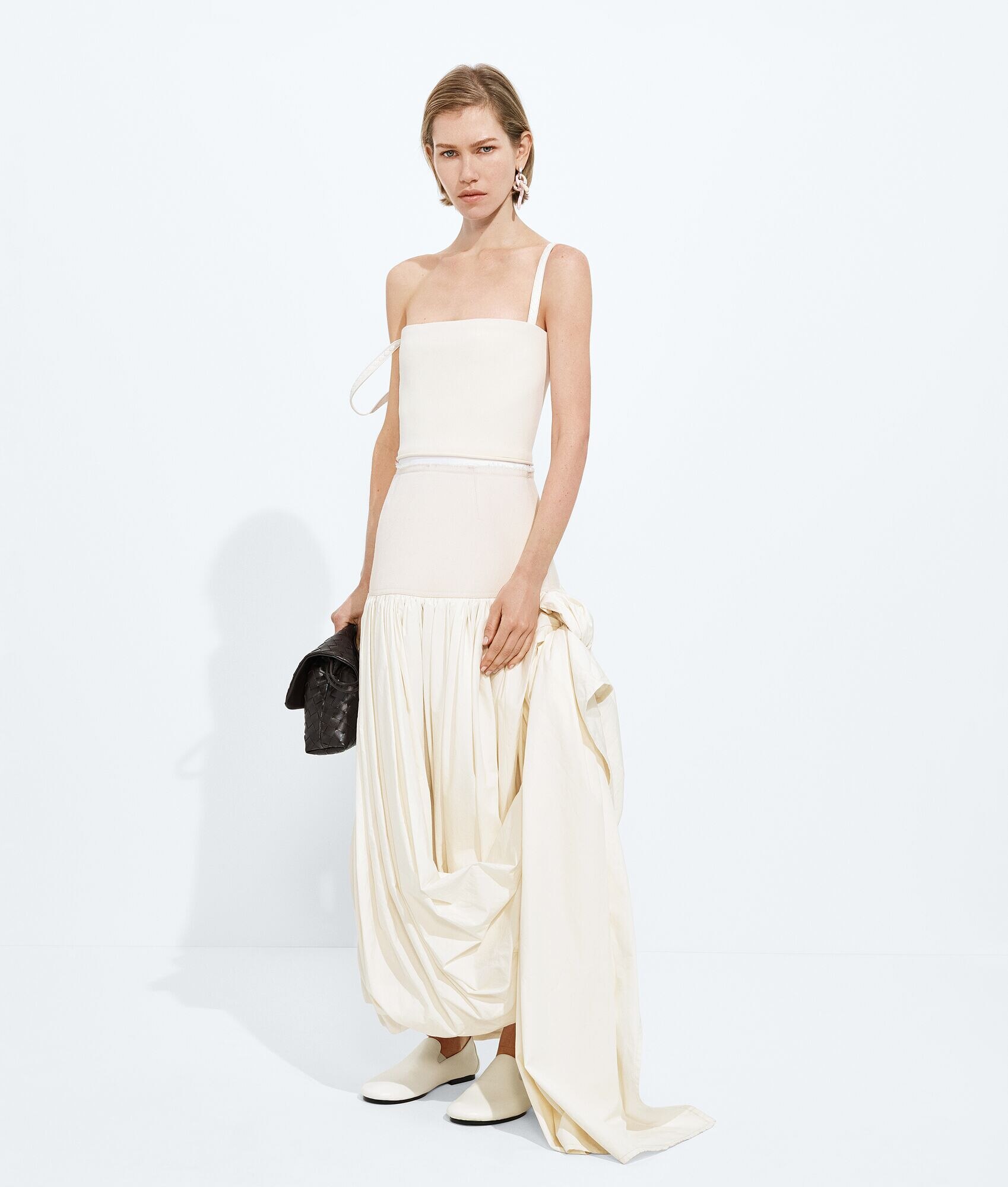 Wool Gabardine Dress