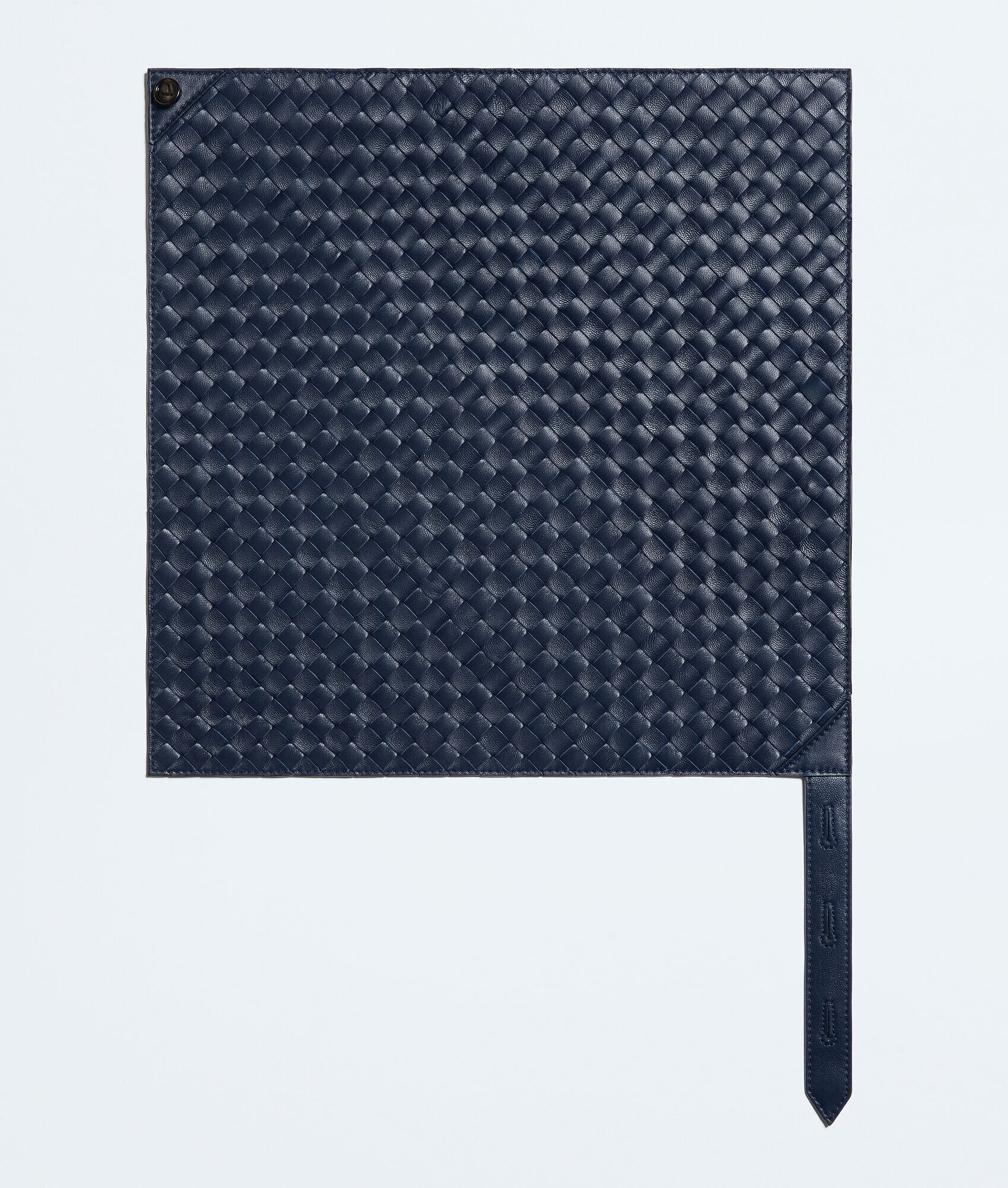 Leather Intrecciato Foulard