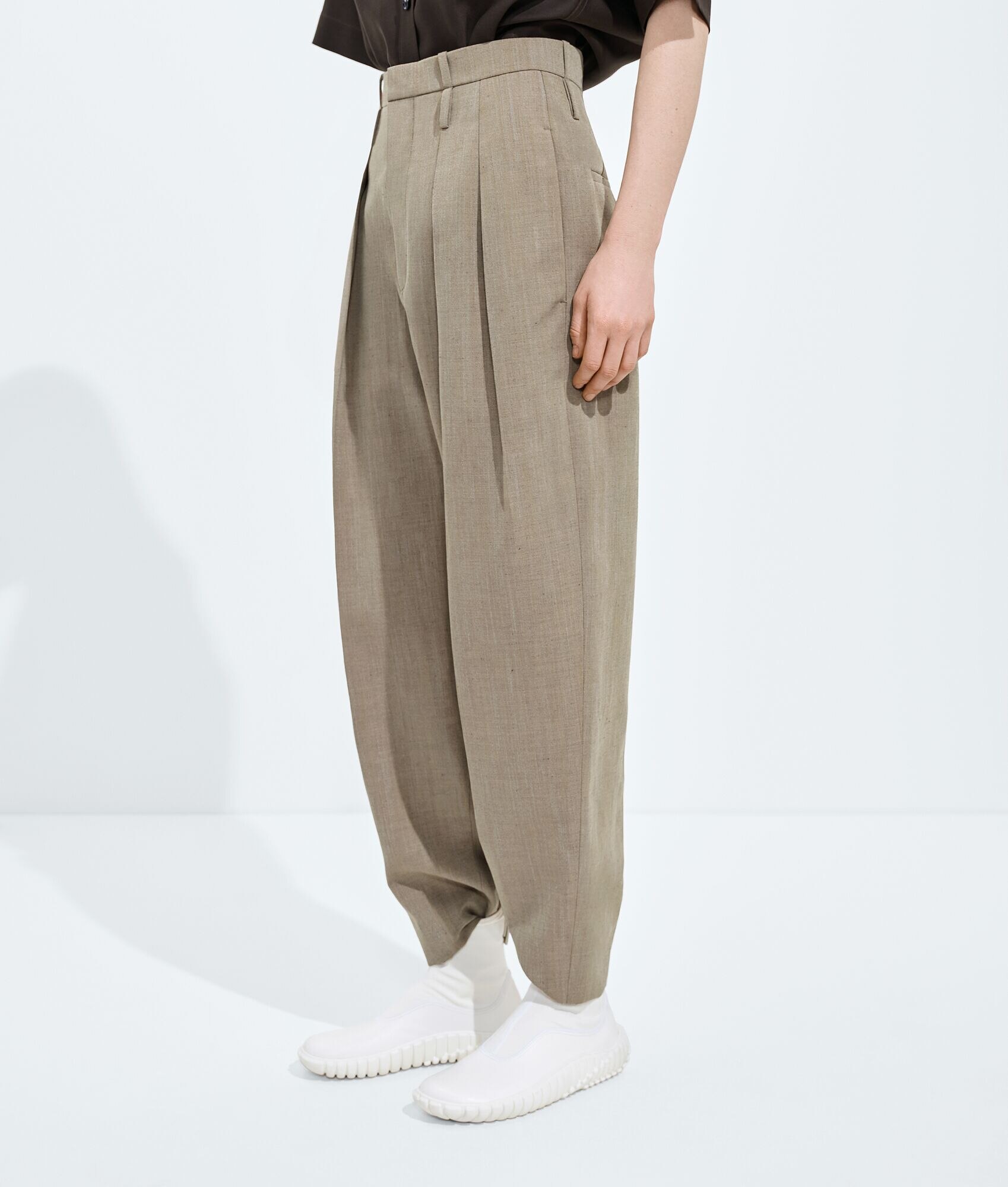 Wool and Linen Pants