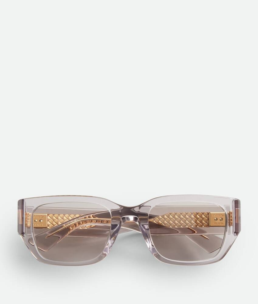 Intrecciato Square Sunglasses