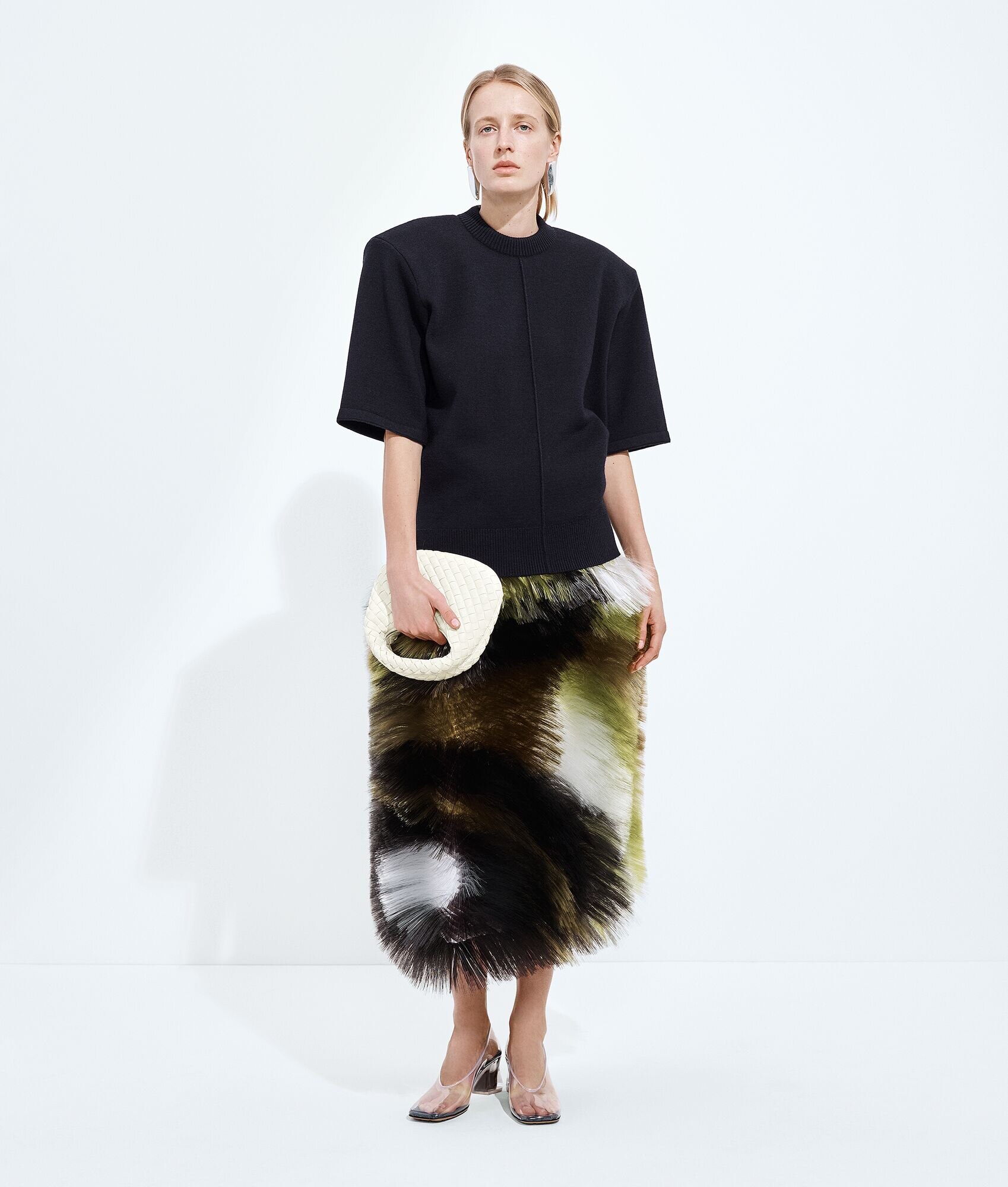 Fringed Embroidery Skirt