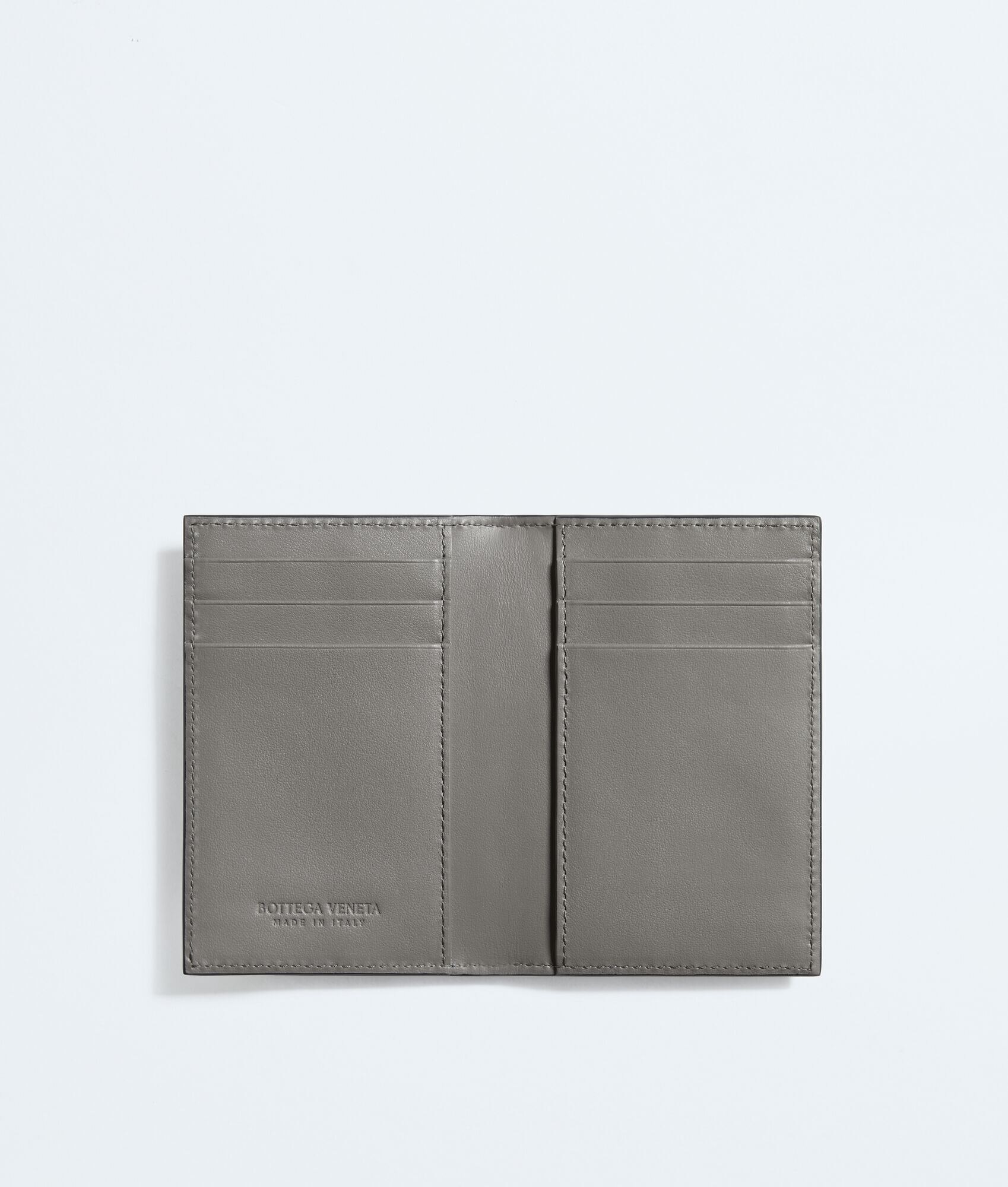 Intrecciato Flap Card Case