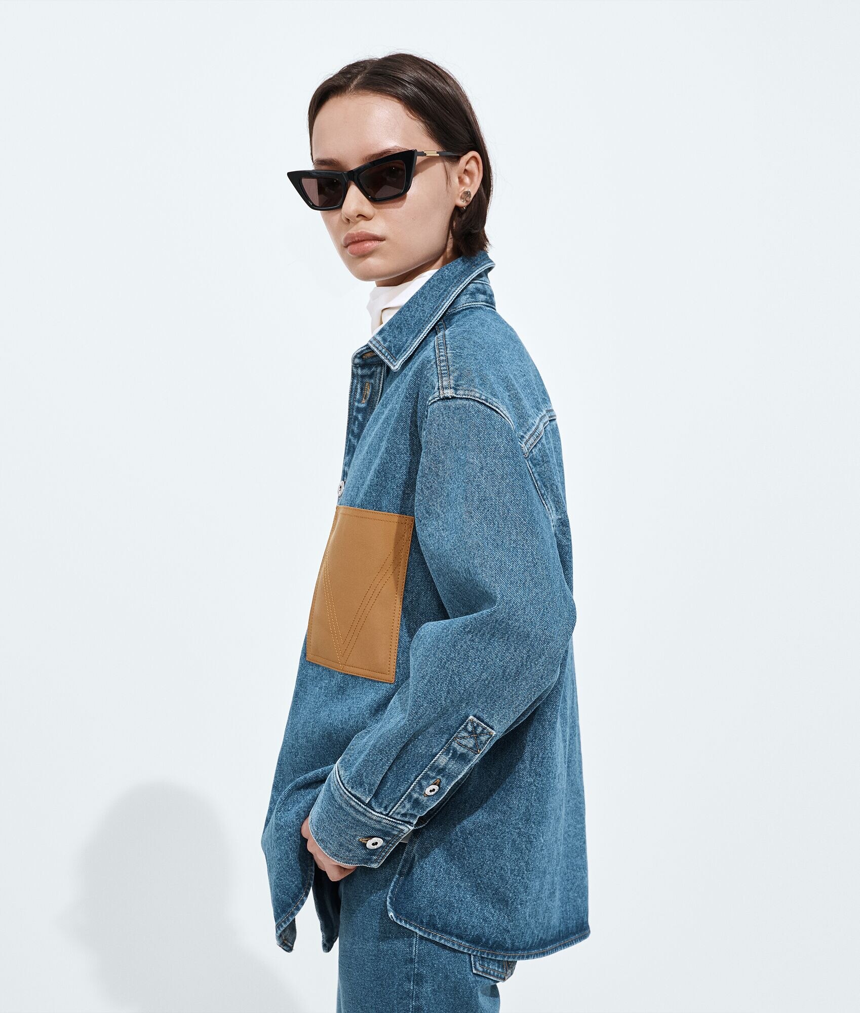 Medium Indigo Denim Shirt