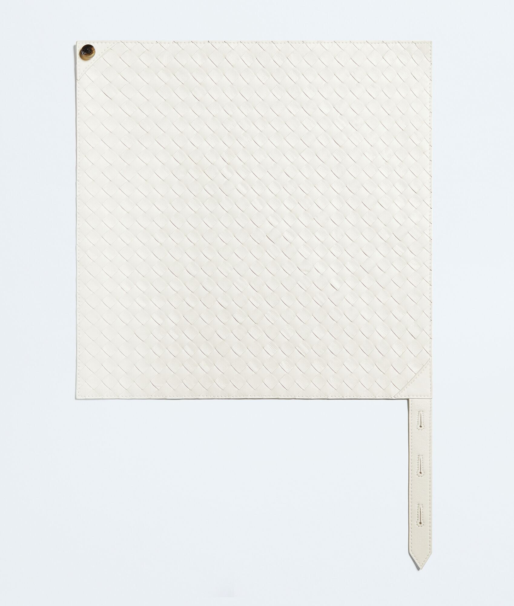 Leather Intrecciato Foulard