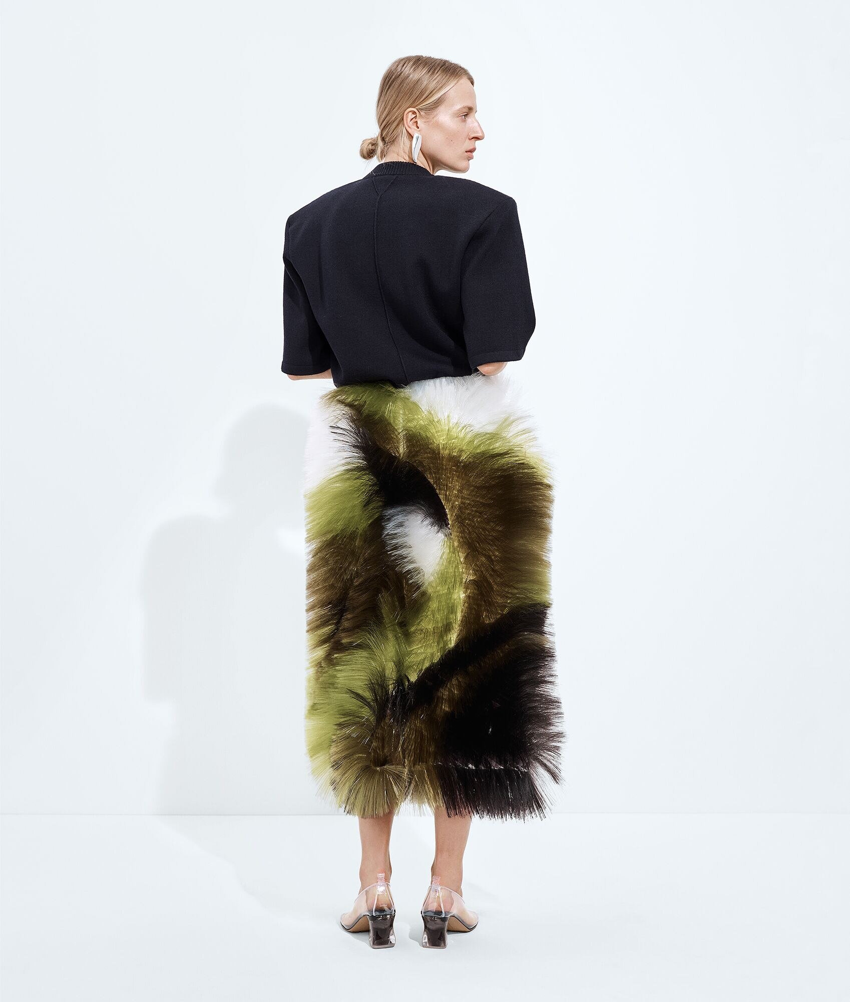 Fringed Embroidery Skirt