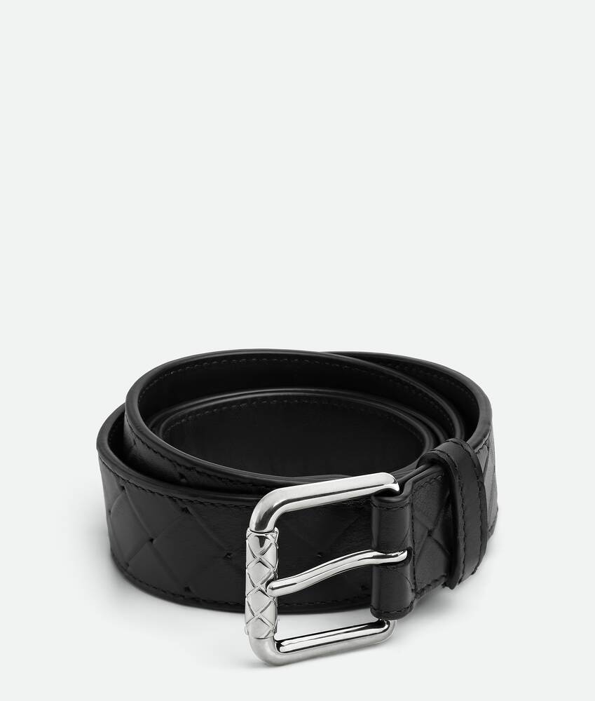 Intrecciato Stamp Belt