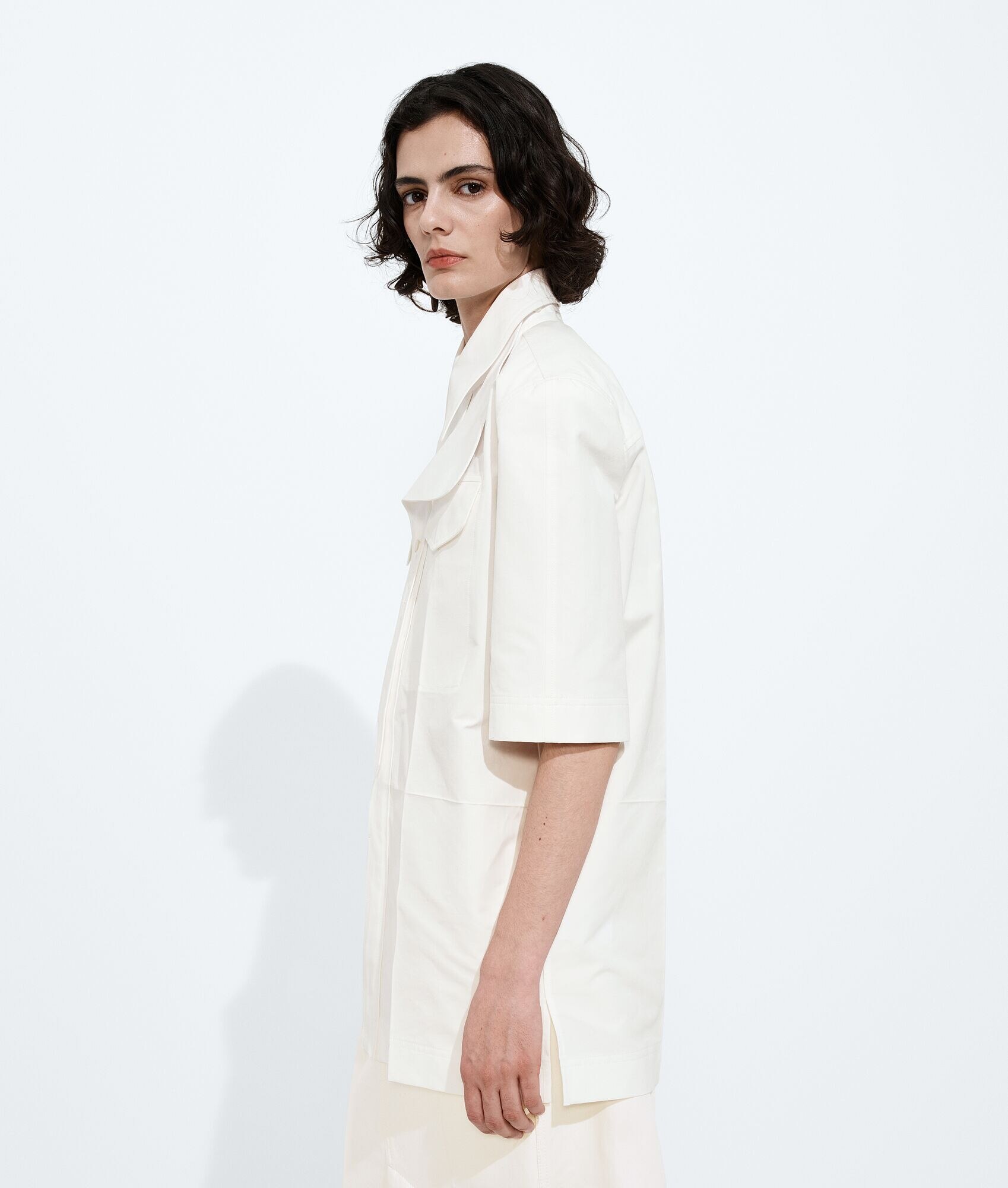 Compact Cotton Toile Shirt