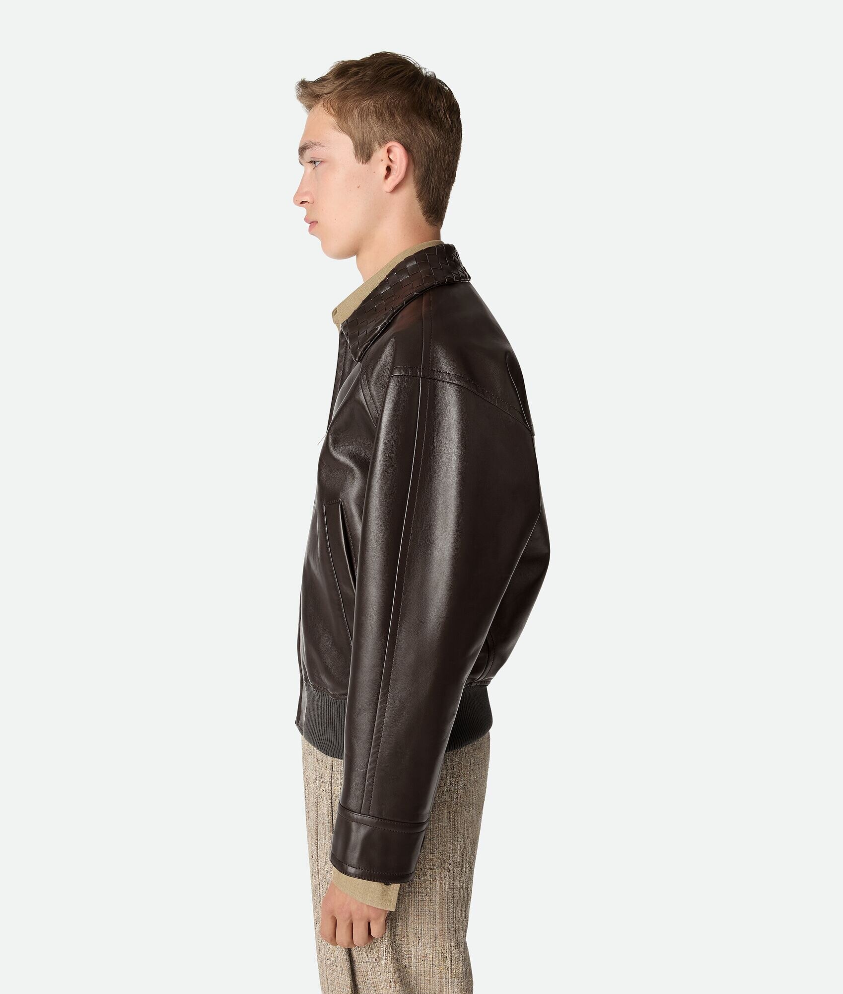 Leather Blouson