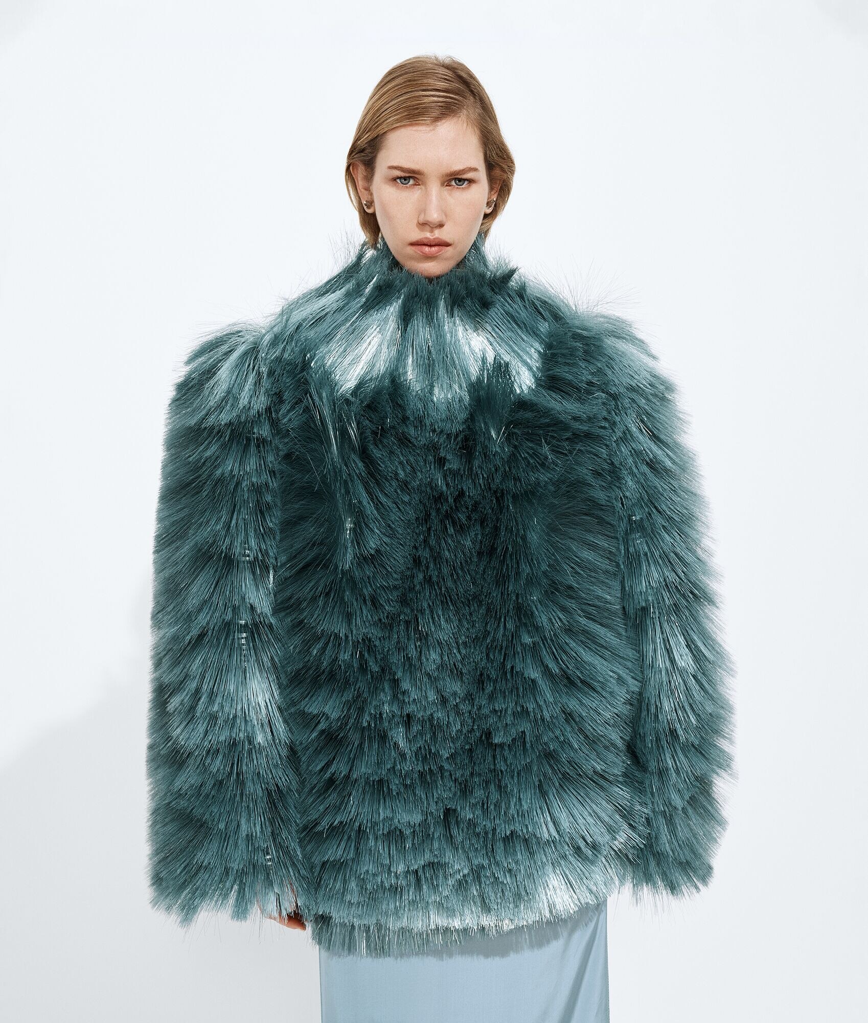 Fringed Embroidery Top