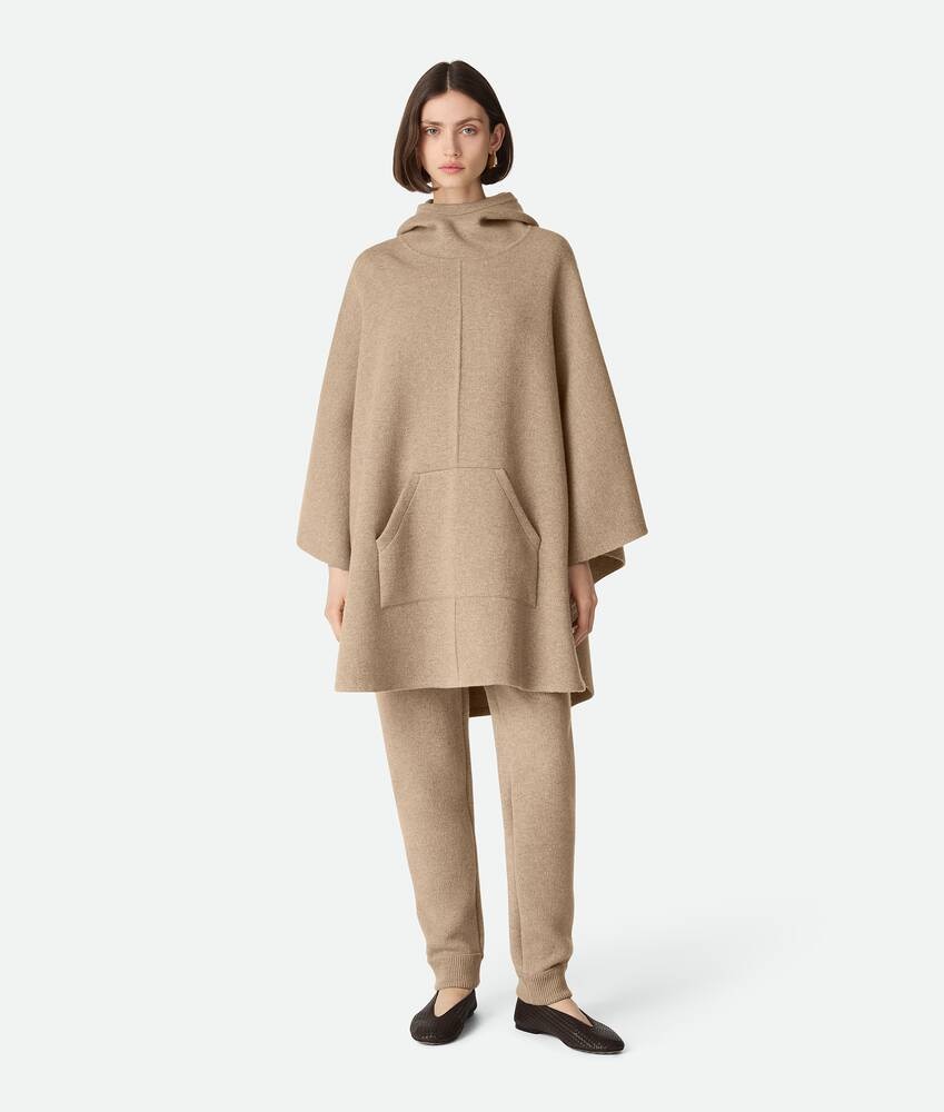 Cashmere Hooded Cape