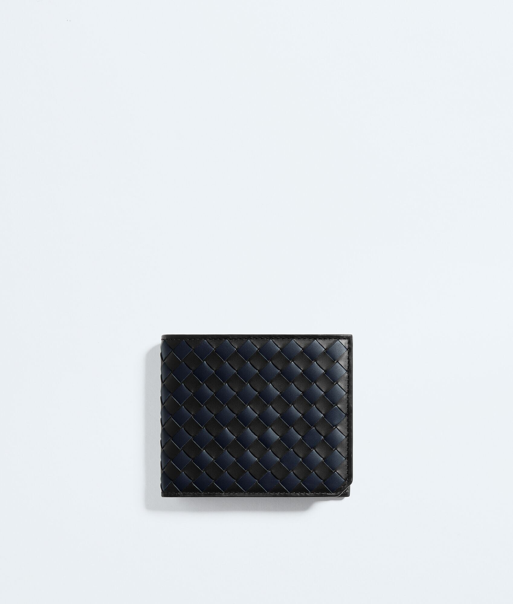 Intrecciato Piccolo Bi-Fold Wallet With Coin Purse