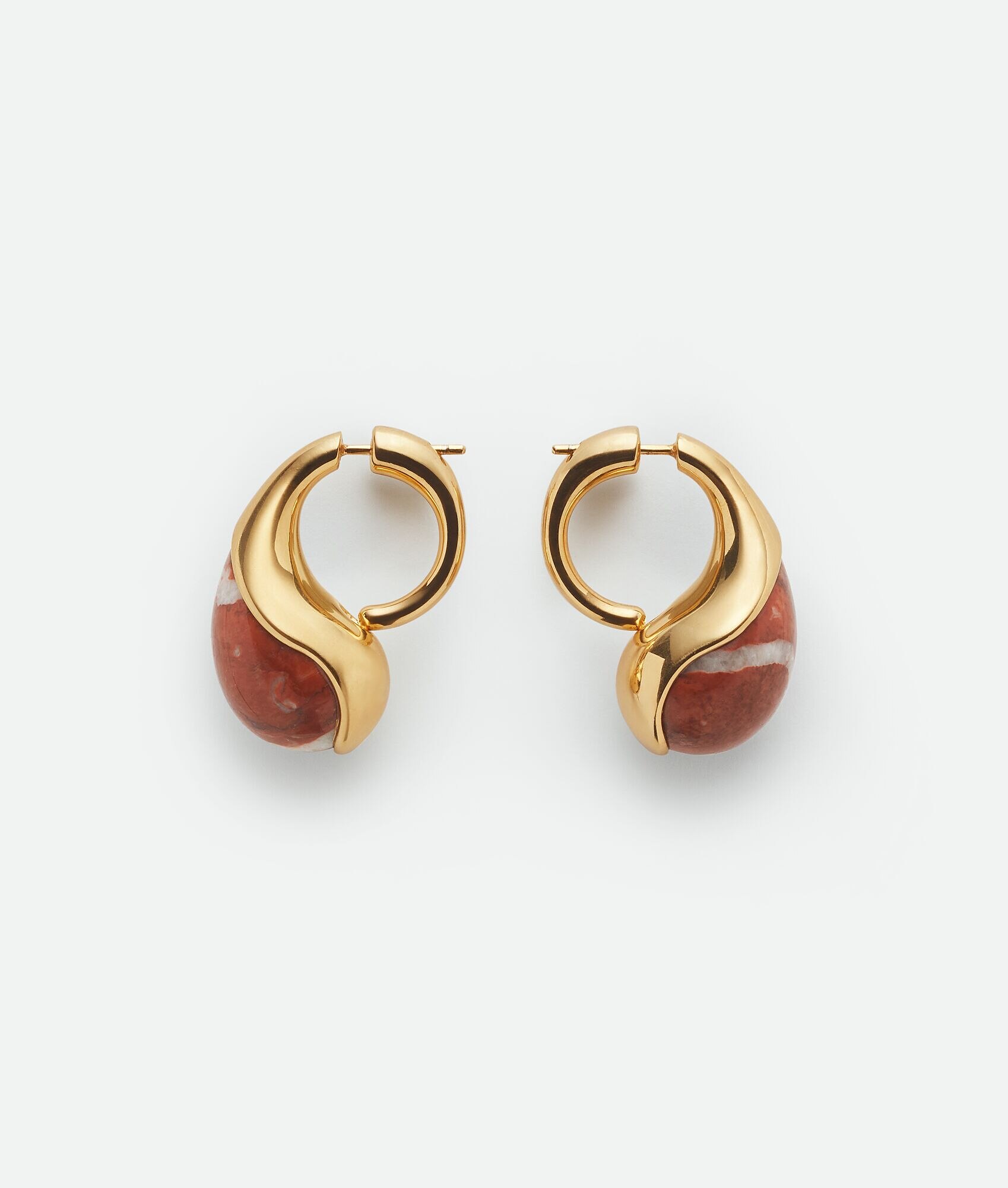 Drop Marble Earrings