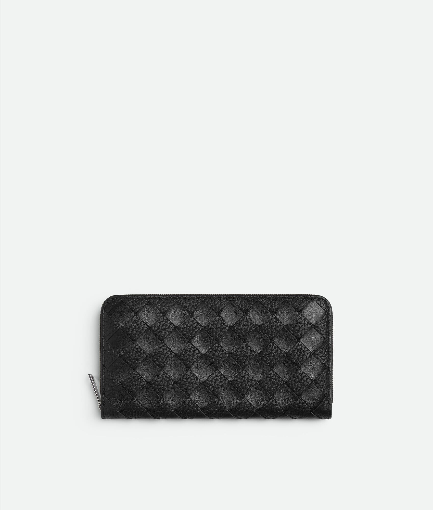 Intrecciato Zip Around Wallet