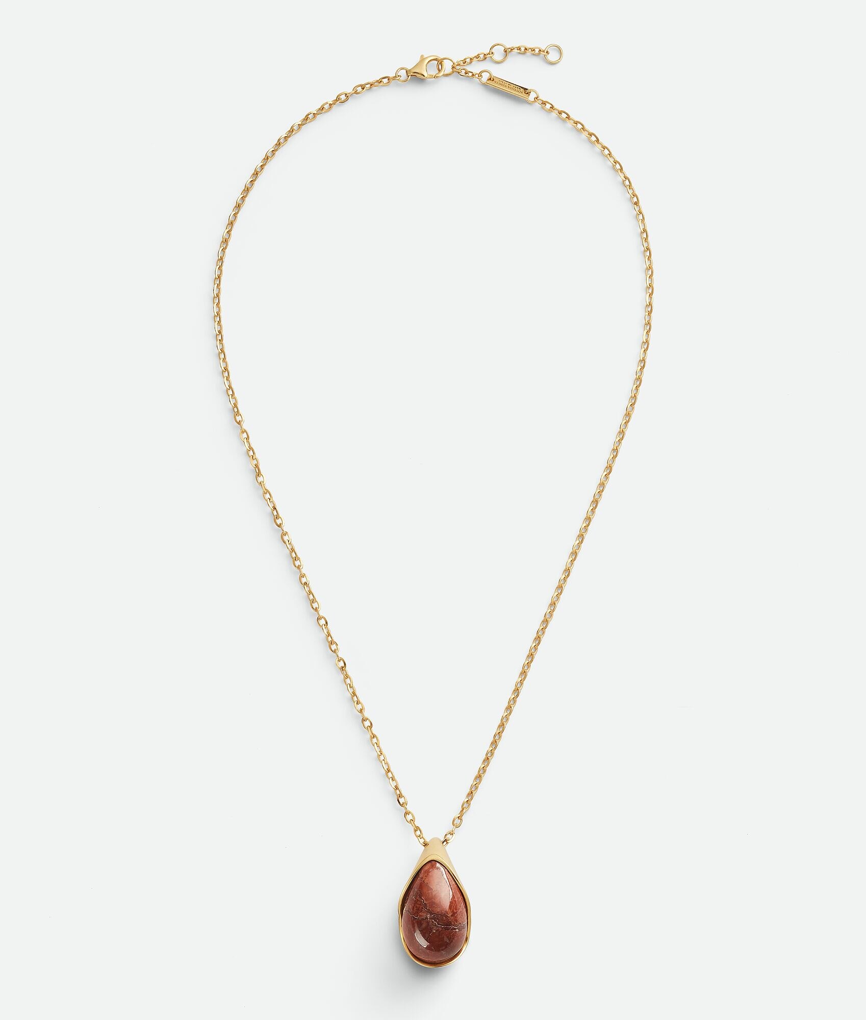 Drop Marble Pendant Necklace