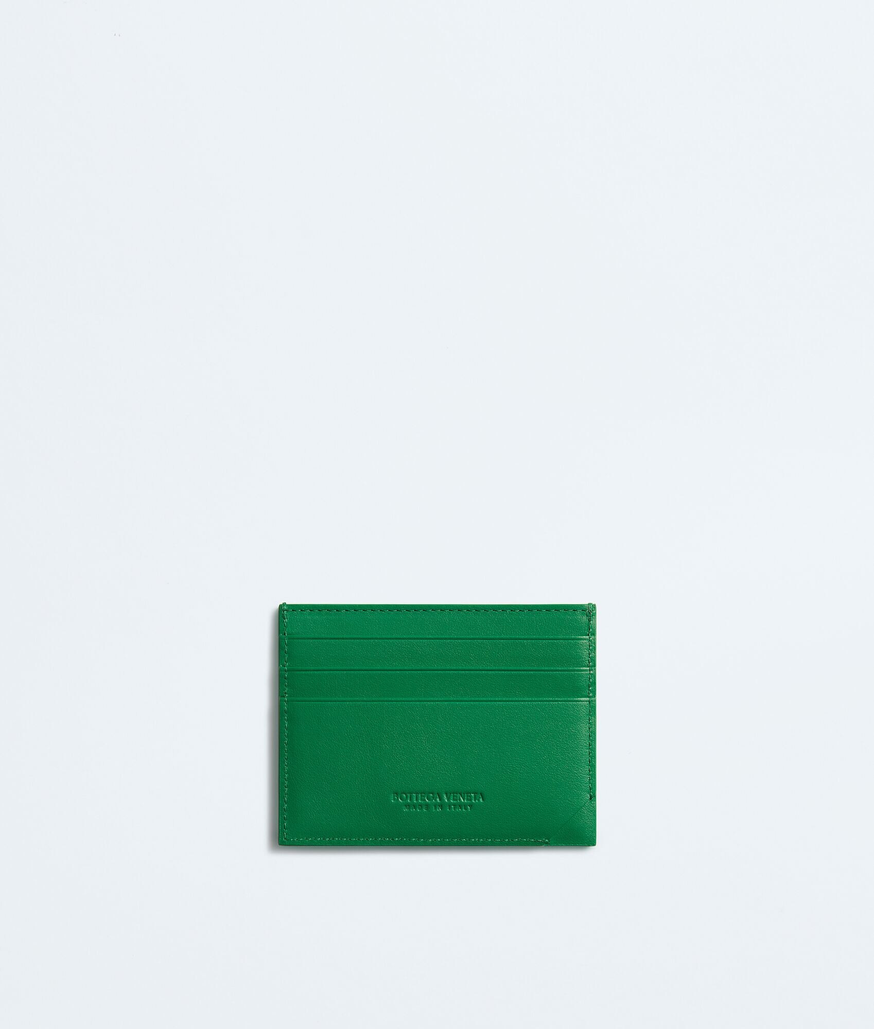 Intrecciato Stamp Credit Card Case