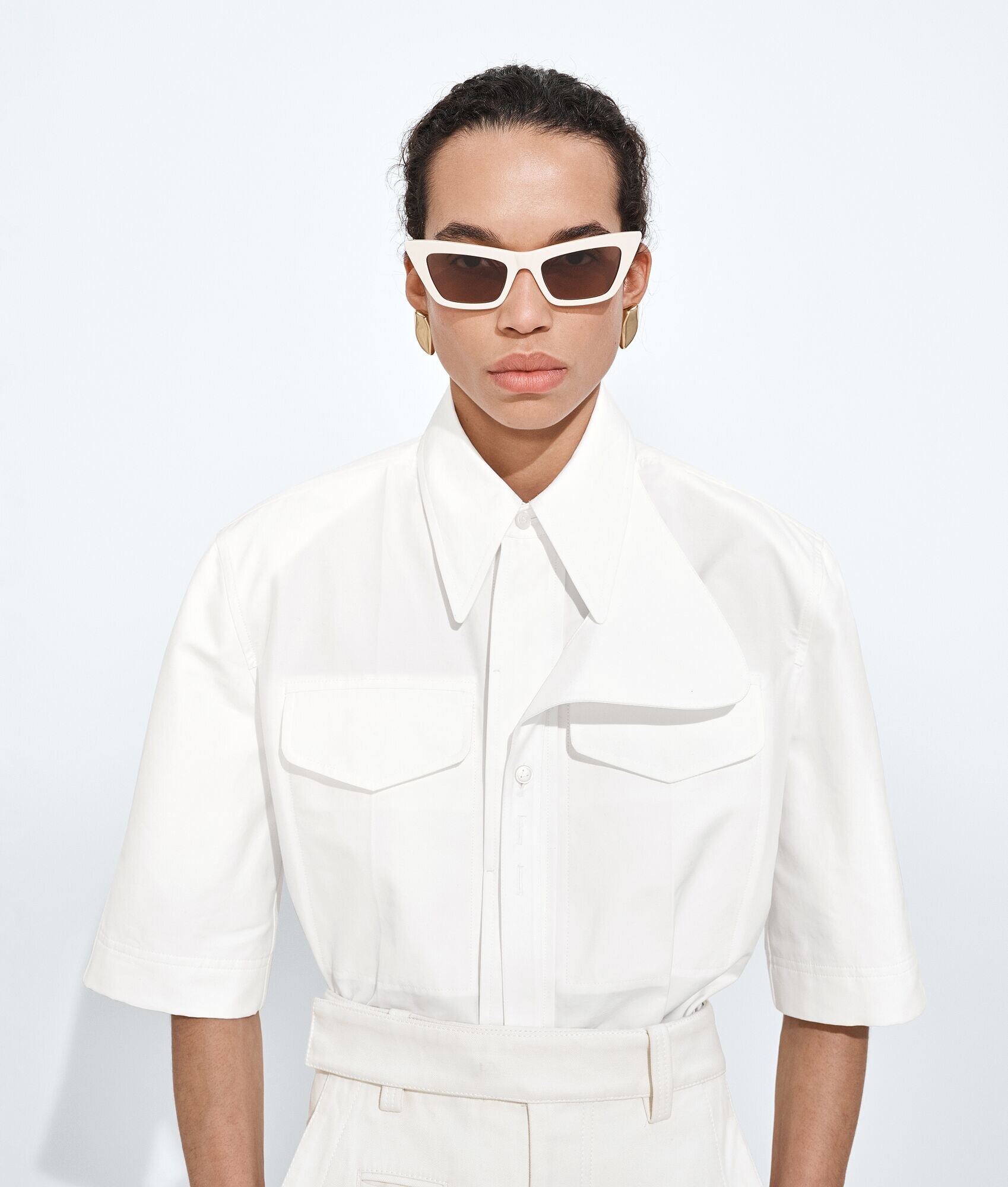 Snap Cat Eye Sunglasses