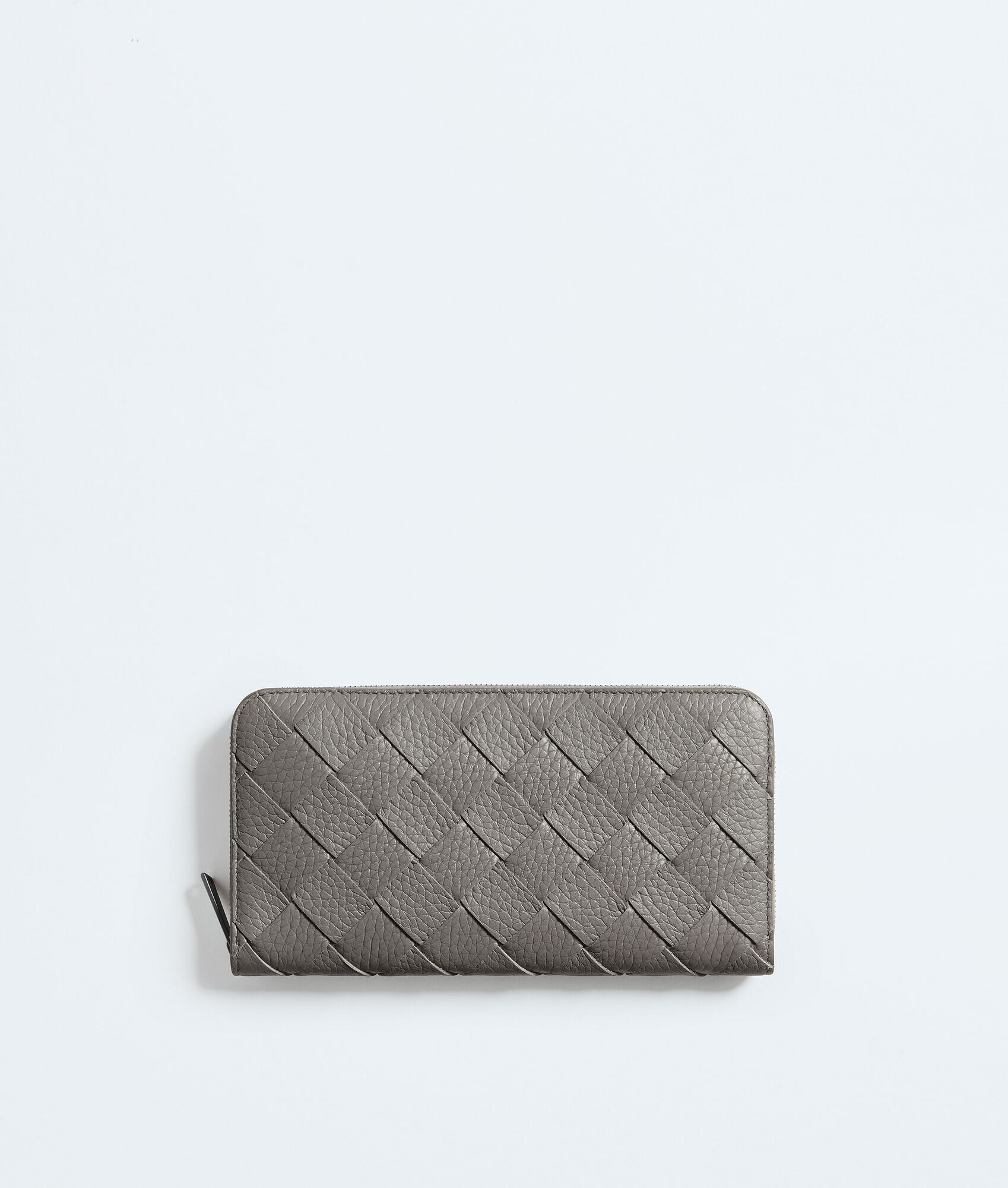 Intrecciato Zip Around Wallet