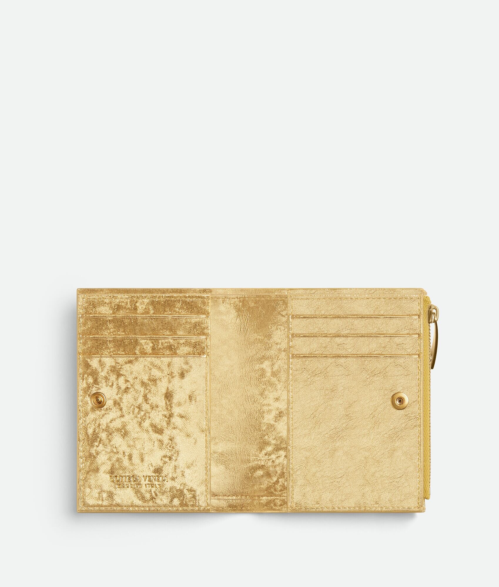 Intrecciato Small Bi-Fold Wallet